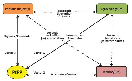 Agroecology and La Via Campesina I. The symbolic and material construction of agroecology through the dispositive of “peasant-to-peasant” processes